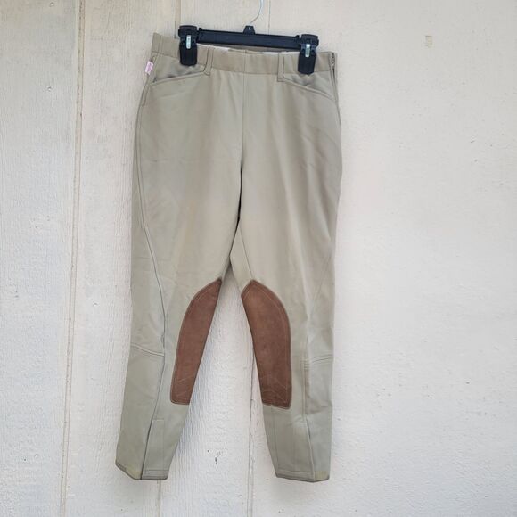 NWT The Tailored Sportsman Women's Tan Beige English Riding Pants Size 32 R - Picture 1 of 5